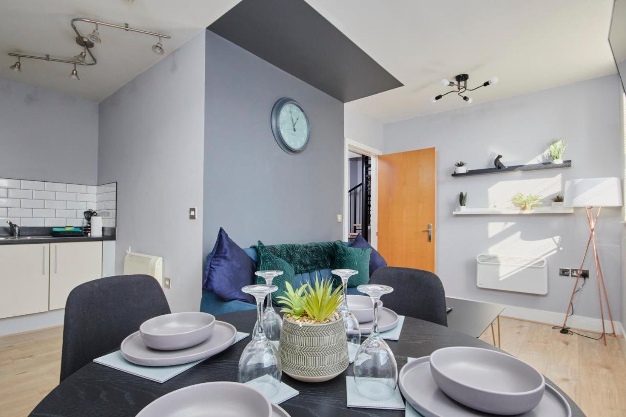 Duplex Yorkshire Penthouse - Parking Apartment Batley Luaran gambar